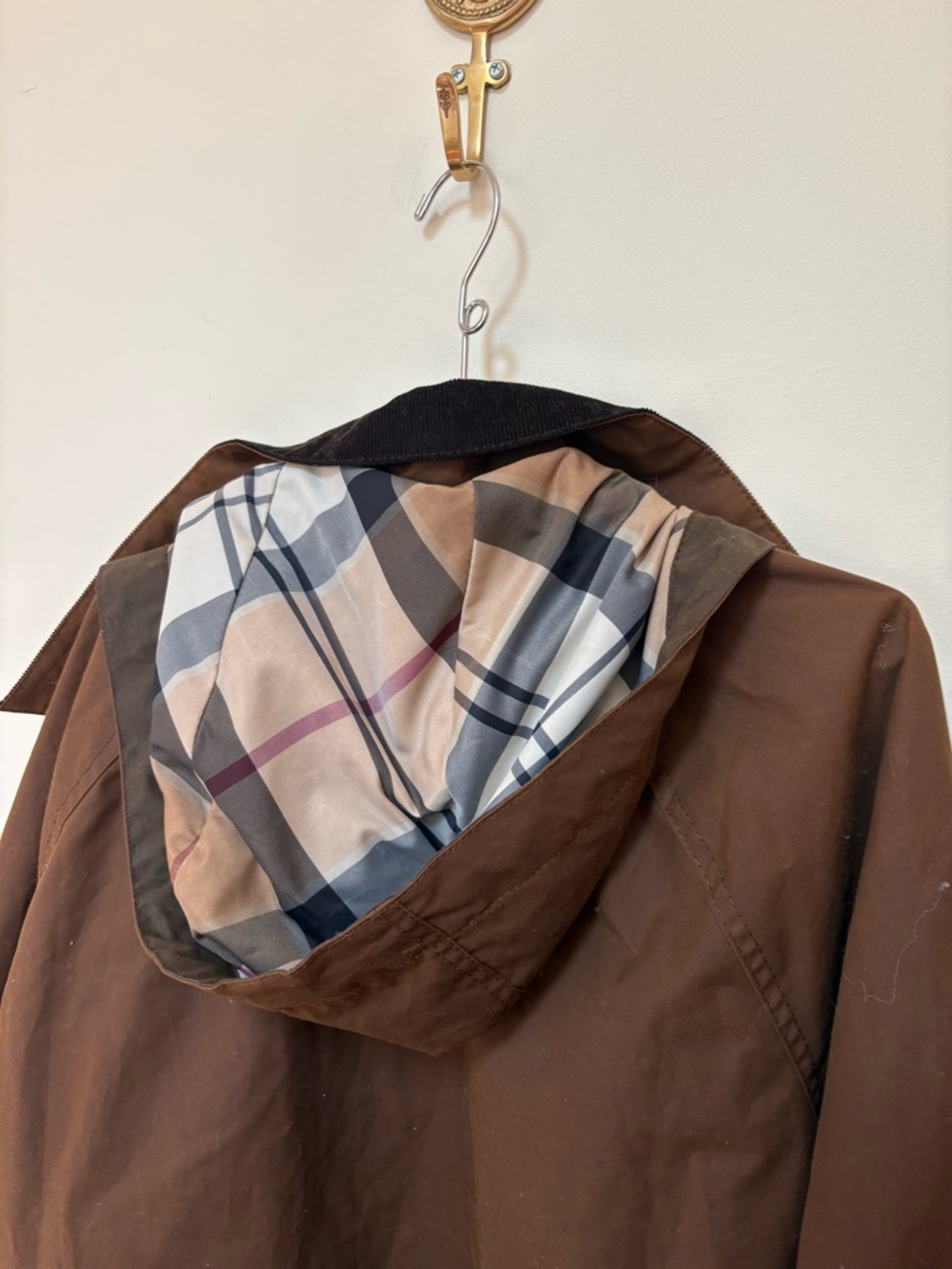 NWT Barbour Women’s Myra Wax Jacket Size 14 US - Picture 15 of 16
